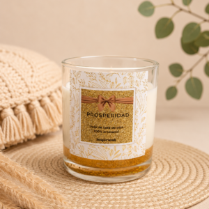 Vela Artesanal de Soja 160 g – Personalizable para tu Marca
